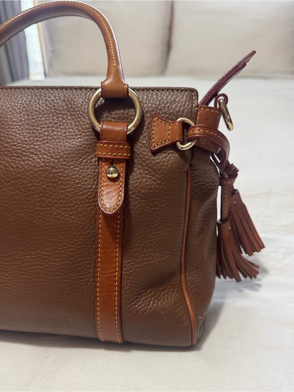 Dooney & Bourke Florentine Pocket Satchel - Picture 10 of 15